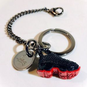 Christian Louboutin - M Running Keyring NEW